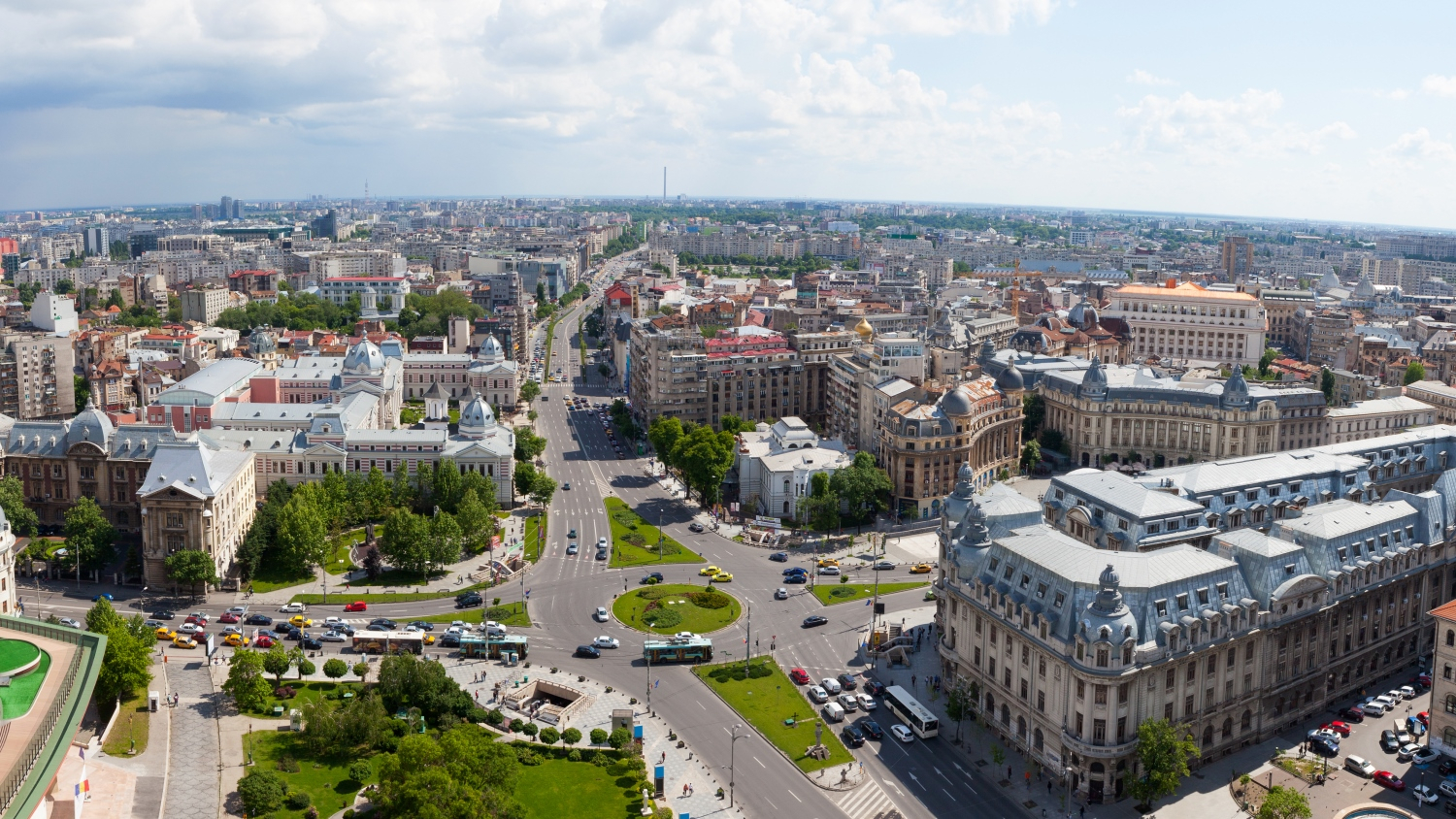 Six New Hotels Expected In Bucharest By 2023 Property Forum News   Bucharest Aerial 746 294 